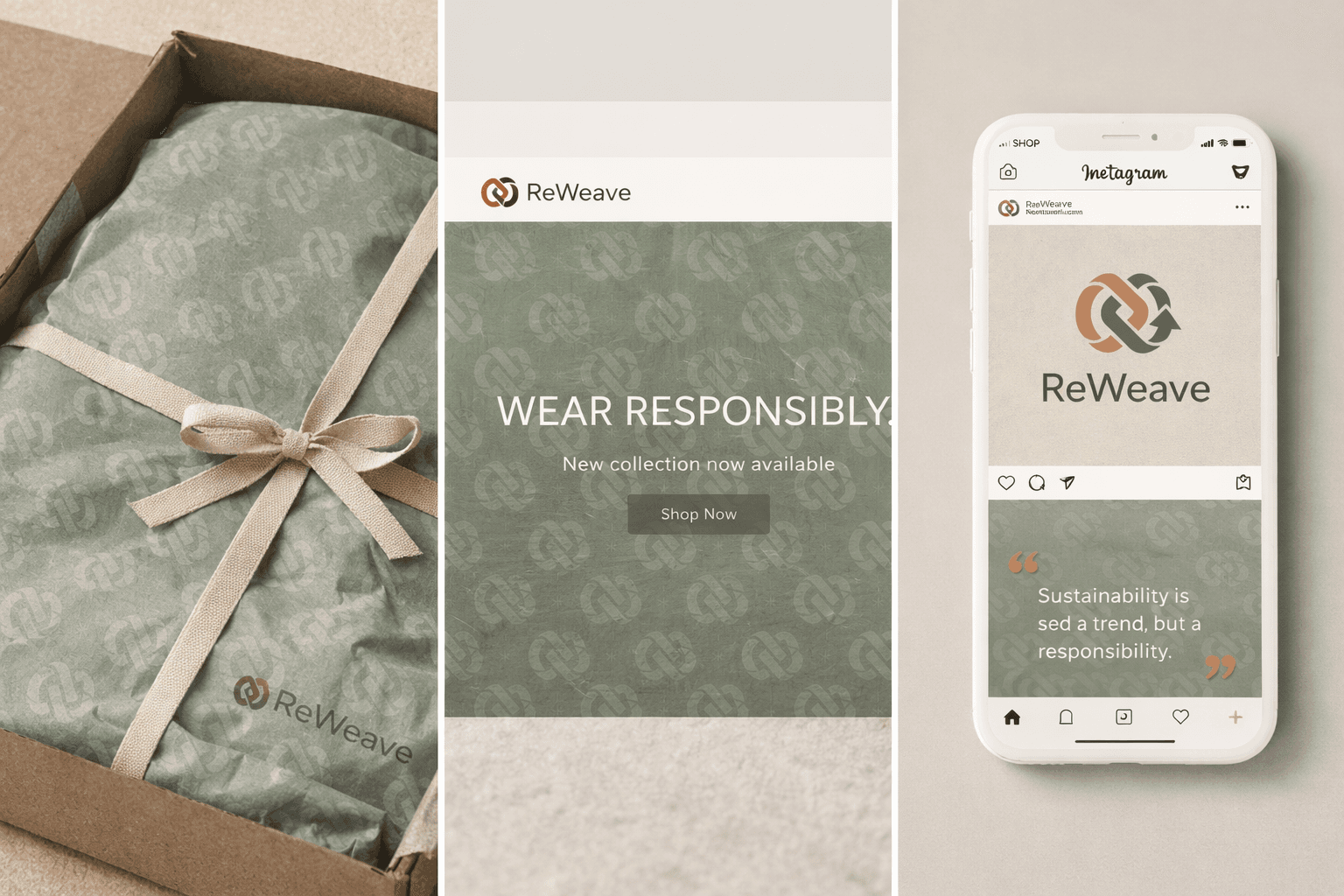 ReWeave Brand Pattern