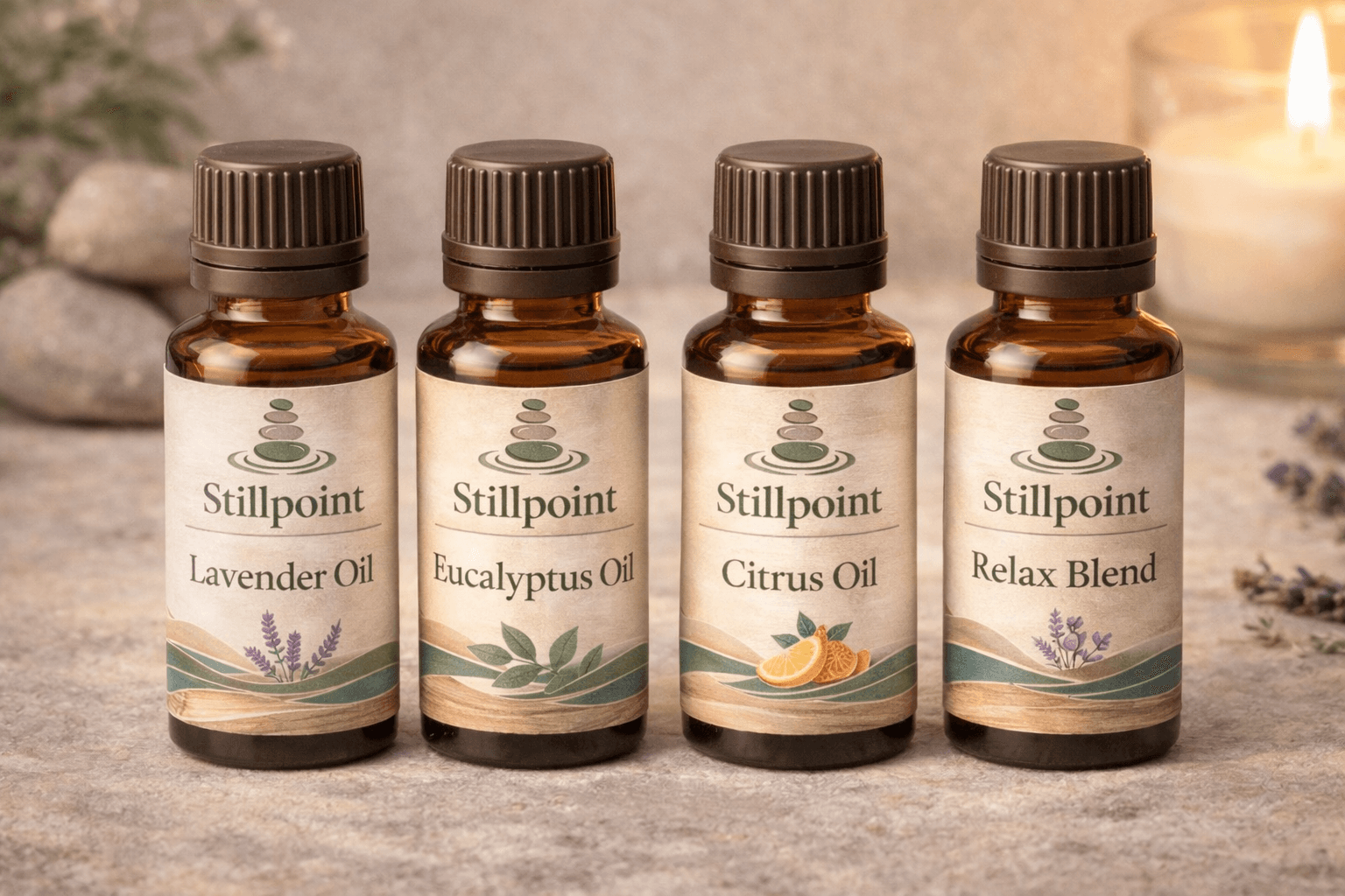 Essential Oil Bottles